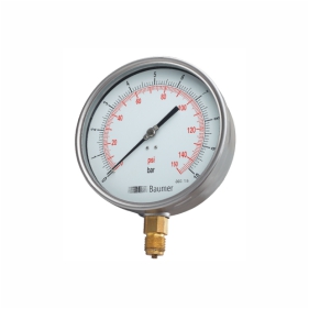 BR SS Case Brass Pressure Gauge Bourdon type (DIN case) Dealer and Distributor in Chennai